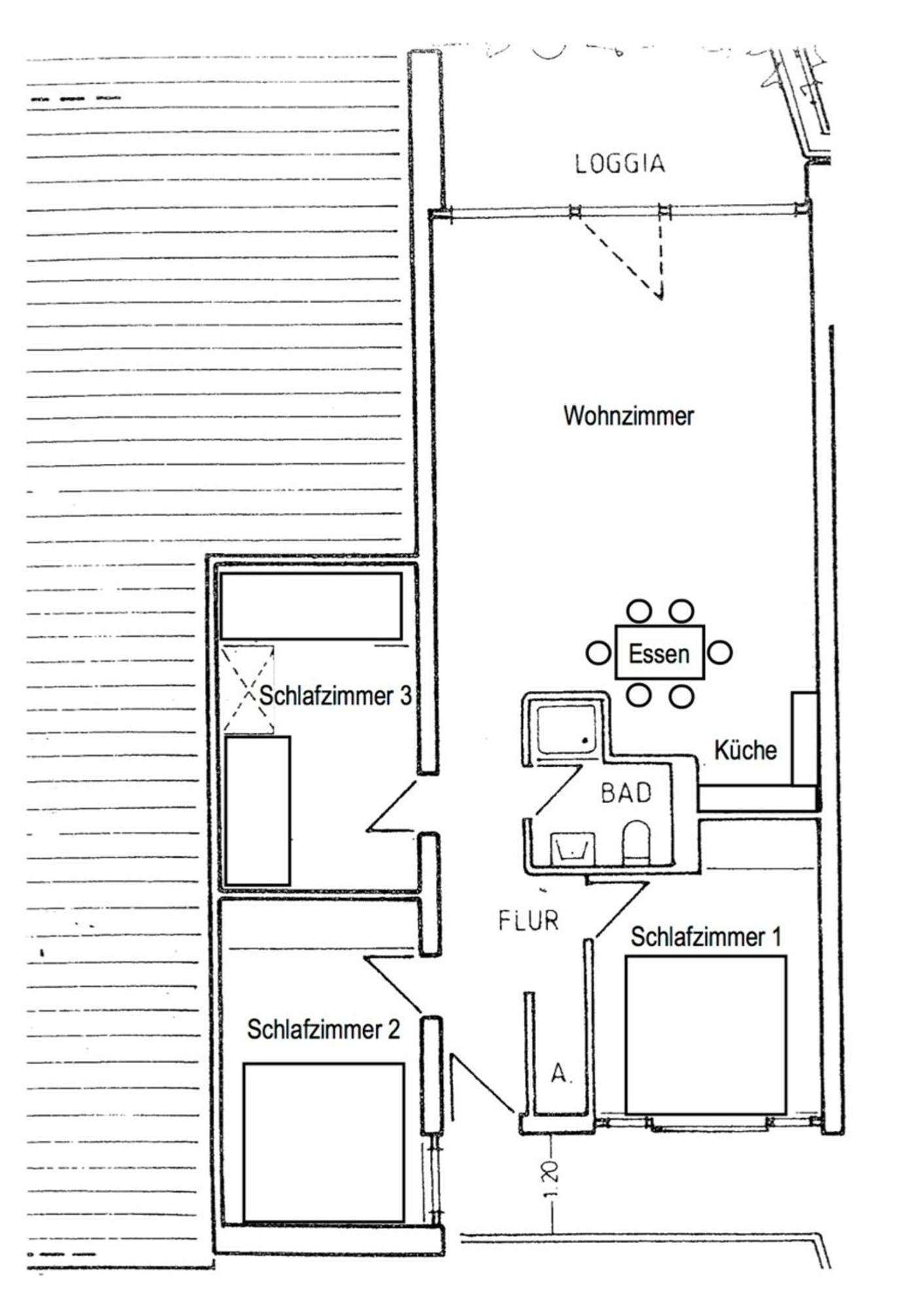 Appartment 40 In Tossens Stick Zewnętrze zdjęcie